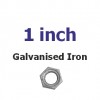 1 inch Galvanised 